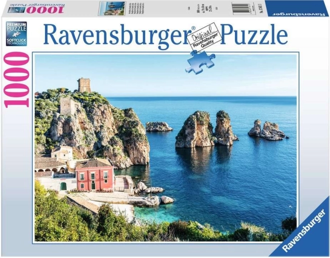 Ravensburger puzzle Faraglioni di Scopello 1000 dielikov