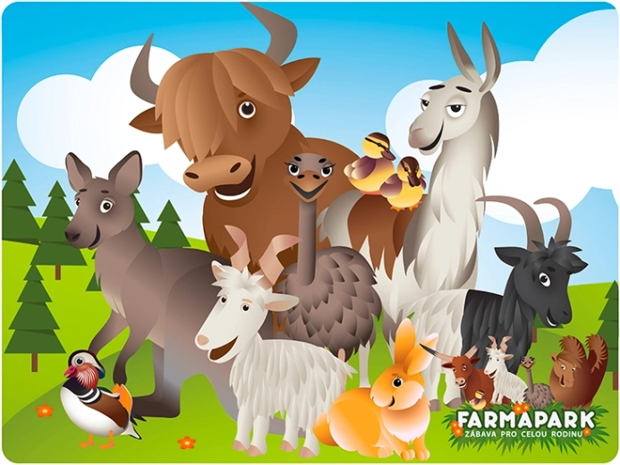 3D pohľadnice Farmapark 3