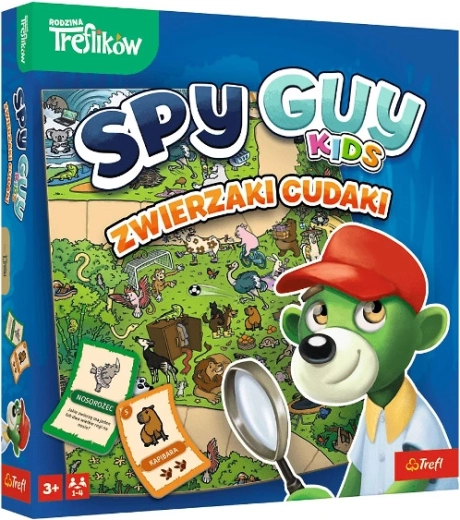 Spy Guy Kids: Podivuhodné zvieratká – kooperatívna rodinná hra