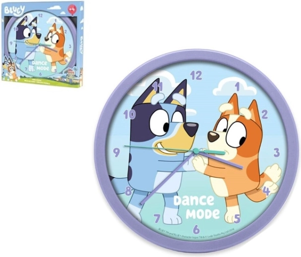 Nástenné hodiny BLUEY pre deti