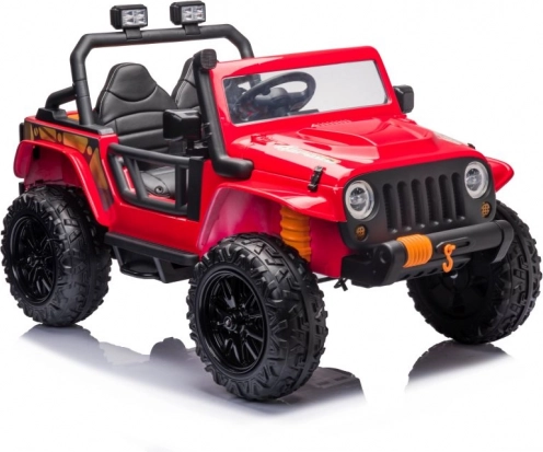 Detské elektrické auto červené