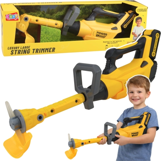 Detská záhradná vyžínačka so zvukmi a svetlami – žltá