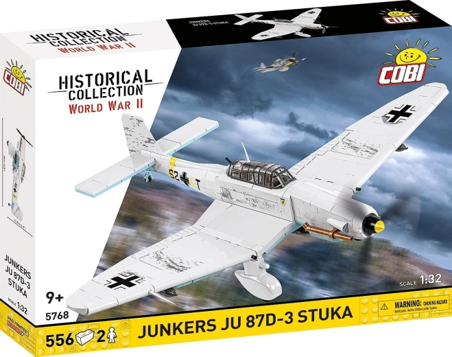 Stavebnica lietadla Junkers Ju 87 D-3 Stuka – 556 dielikov