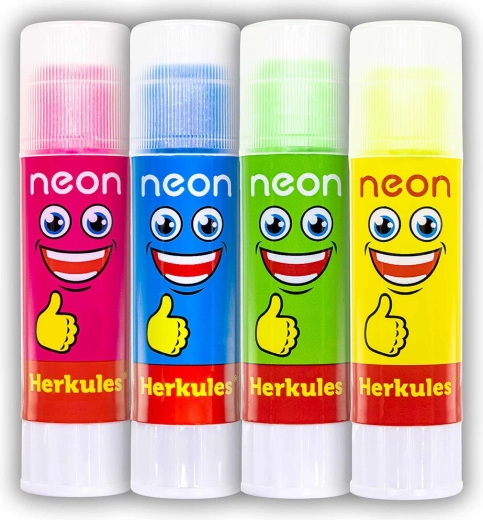 Lepiaca tyčinka Herkules Neon 15 g s trblietkami