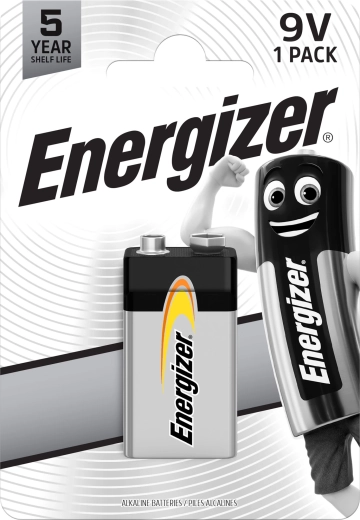 Energizer Everyday 9V alkalická batéria