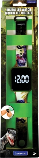 Lexibook detské digitálne hodinky Dinosaura s budíkom