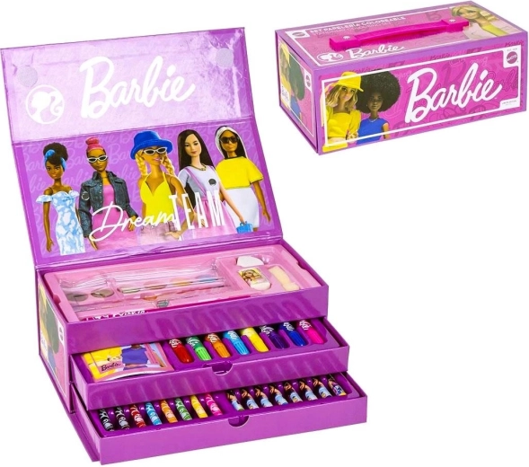 Kresliaci kufrík Barbie - 1 kus