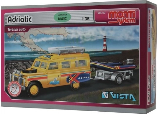 Seva Monti System Land Rover Adriatic stavebnica 1:35
