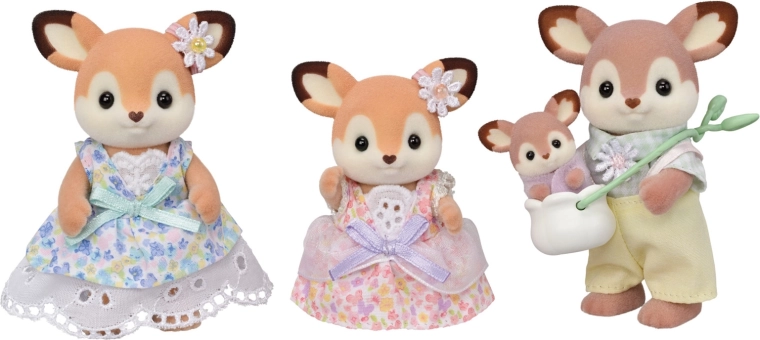 Sylvanian Families rodina jeleňov – sada 4 figúrky