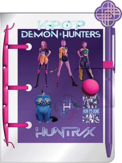 Súprava K-pop Demon Hunters: mini blok, pero a nálepky