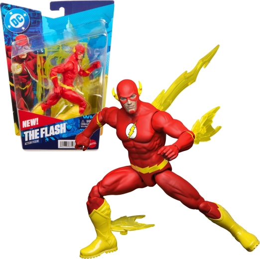 Mattel DC Comics figúrka The Flash 17 cm s príslušenstvom