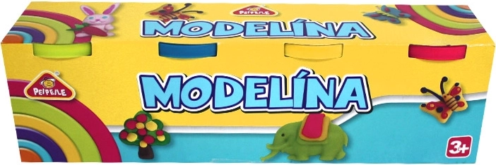 Modelína na kreatívne tvorenie 4 farby