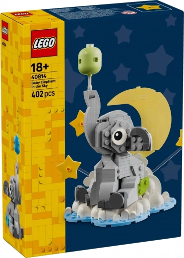 LEGO Iconic Sloník na obláčiku