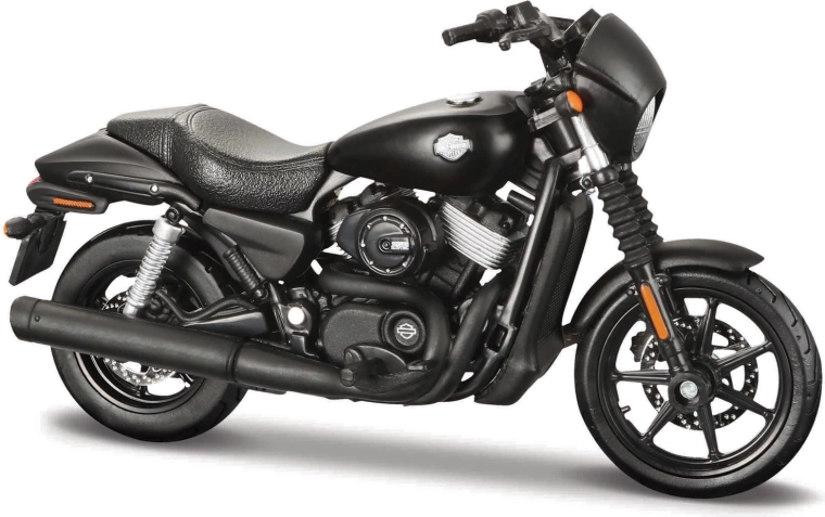 Maisto Harley-Davidson Street 750 čierny motocykel 1:18