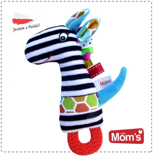 Pískacia hračka s hryzátkom Tymek 3m+ Mom's Care