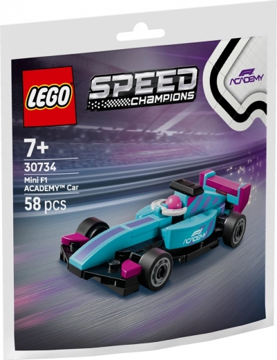 Stavebnica Speed Champions – malý monopost F1 Academy
