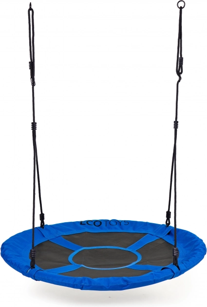 Záhradná hniezdová hojdačka 100 cm modrá ECOTOYS