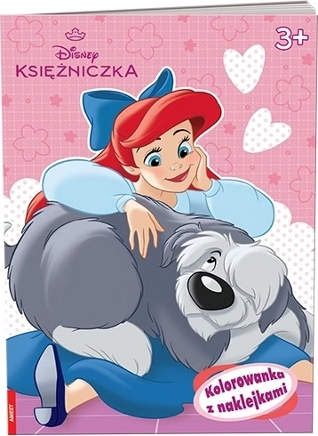 Disney Princezné – omaľovánky s nálepkami