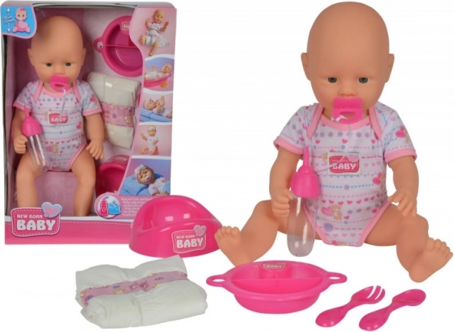 Novorodenec s doplnkami