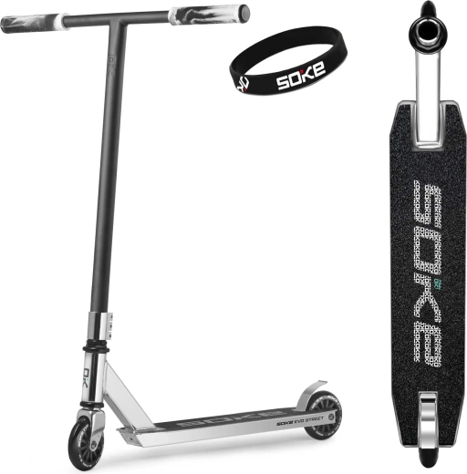 Soke EVO street silver freestyle kolobežka