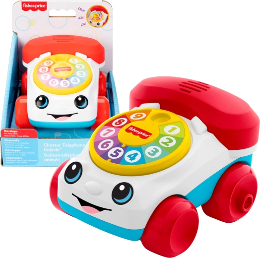 Fisher-Price Telefónne autíčko pre malých tárajov