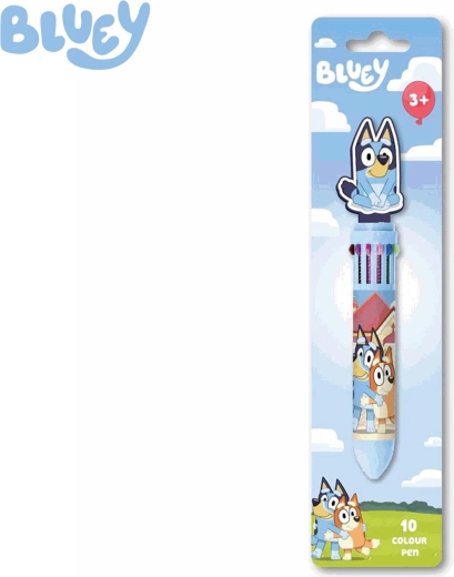 Bluey viacfarebné detské pero 10v1