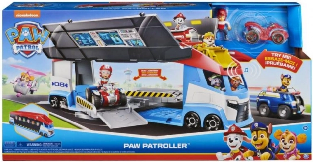 Paw Patrol Tlapkátor 2 – transportný kamión a pretekárska dráha s Ryderom