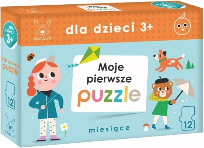 Moje prvé puzzle pre deti 3+ – veľká podlahová skladačka 80 cm, 12 dielikov