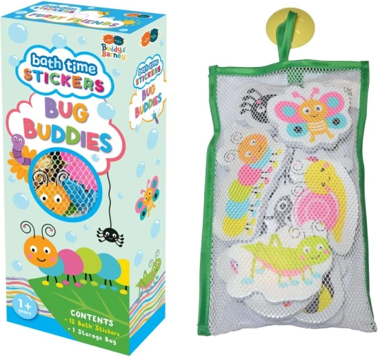 Buddy & Barney Život hmyzu – sada nálepiek do kúpeľa pre deti