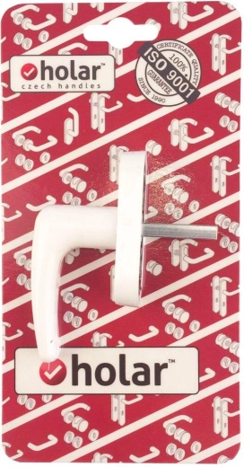 Okenná polooliva Klasik, biela plastová kľučka s mikroventiláciou