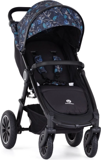 Petite&Mars kočík Street+ Air black limited stylish beauty
