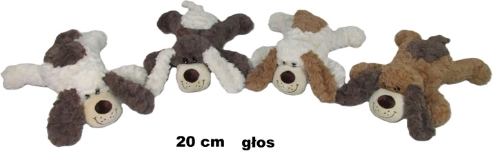 Plyšový pes so zvukom, 20 cm