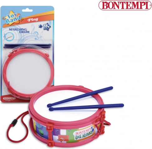 Bontempi Pochodový bubon 17,5 x 17,5 x 6 cm