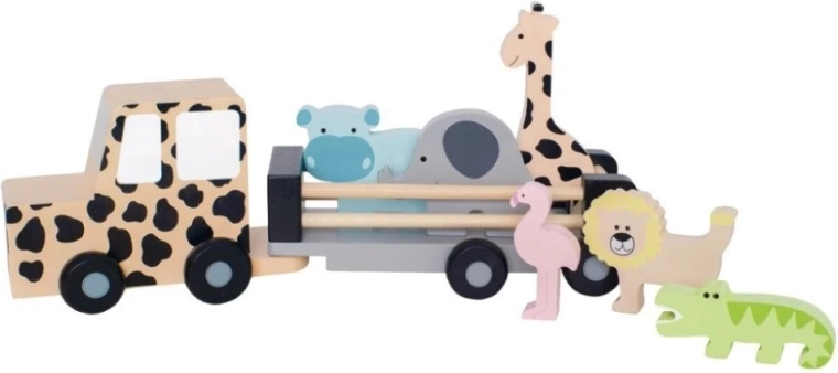 Jabadabado safari džíp so zvieratkami