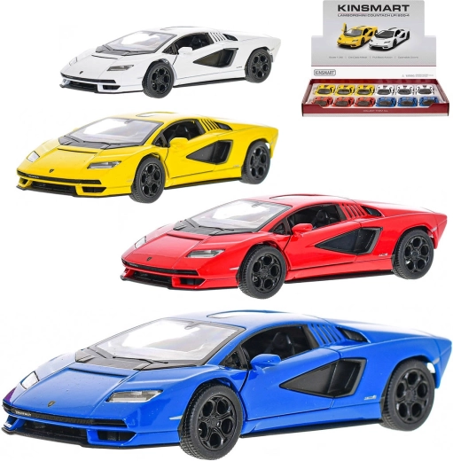 Kinsmart kovový model auta Lamborghini Countach LPI 800-4 12,5 cm (1:38) - 1 kus