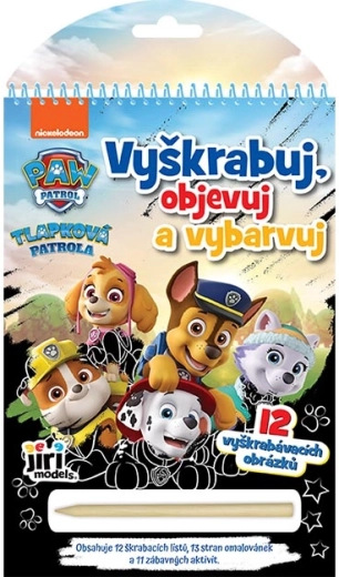 Vyškrabuj, objavuj, vyfarbuj Labková patrola