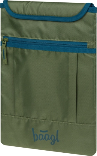 Baagl obal na notebook 15" Olive GRS z recyklovaného materiálu