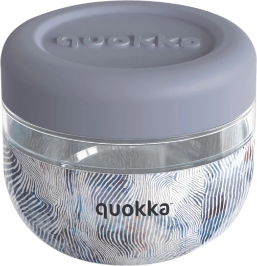 Dóza na potraviny Quokka Bubble Zen sivá 500 ml - 1 kus