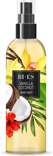 Telový sprej s vôňou vanilky a kokosu 200 ml