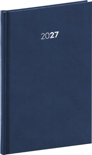 Notique týždenný diár Balakon 2027 tmavomodrý 15 × 21 cm