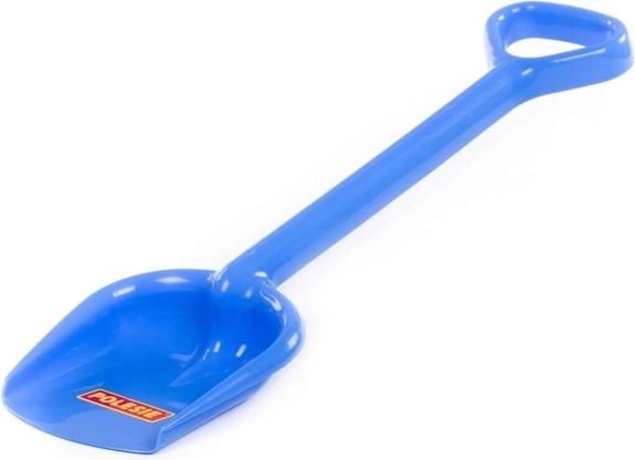 Veľká plastová naberacia lopatka 41 cm modrá