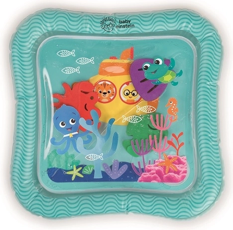 Vodná senzorická podložka pre bábätká 40 × 40 cm BABY EINSTEIN Sensory Splash