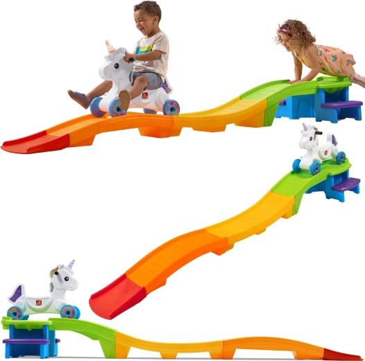Jazdiaci jednorožec na horskej dráhe od Step2