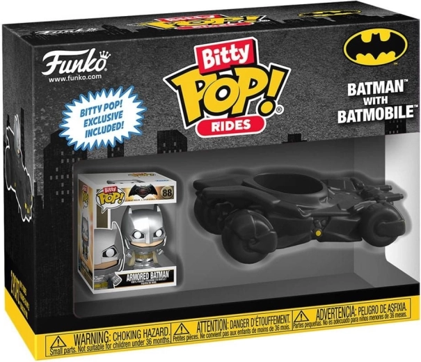 Funko Bitty Pop! Rides Batman s Batmobilem - 1 kus