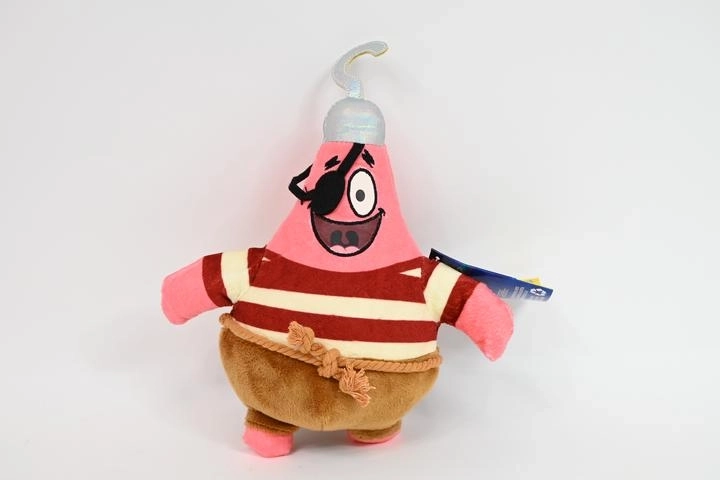 Plyšák SpongeBob Patrick pirát svietiaci v tme
