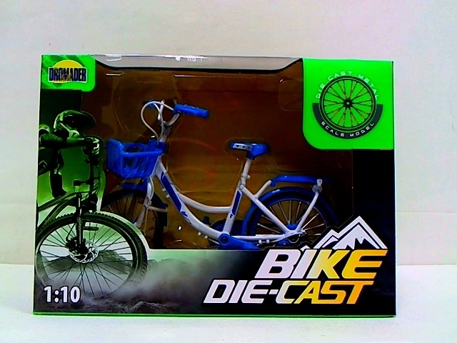 Kovový model bicykla v krabičke