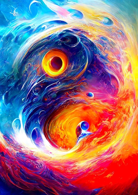 Hádanka Yin Yang Redux 1000 kúskov