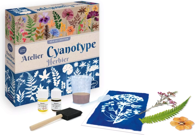 Sentosphere kyanotypia – herbárová dielňa