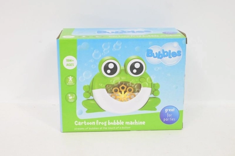 Bublifuk – automatický výrobník bublín žabka