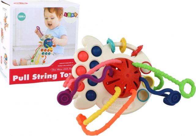 Senzorická detská žuvacia hračka Farebná vzdelávacia hračka